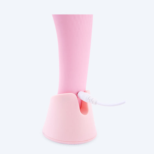 Silicone Facial Cleansing Brush with Vibration & Heating | Hello My Glow