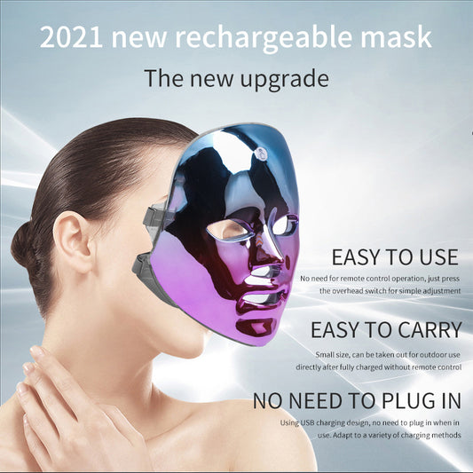 LED Face Therapy Mask for Skin Rejuvenation & Acne Care | Hello My Glow