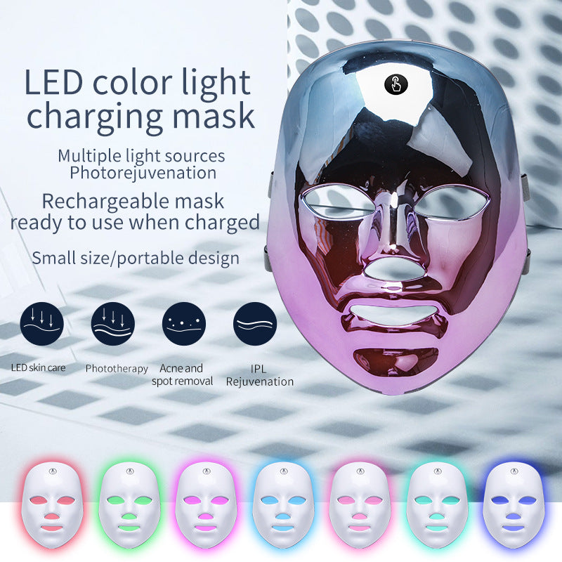 LED Face Therapy Mask for Skin Rejuvenation & Acne Care | Hello My Glow